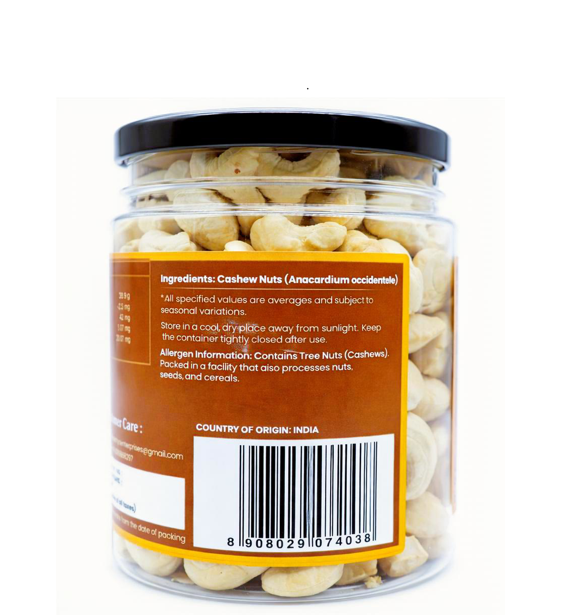 DILAKSHYA W320 Kernels Cashews.