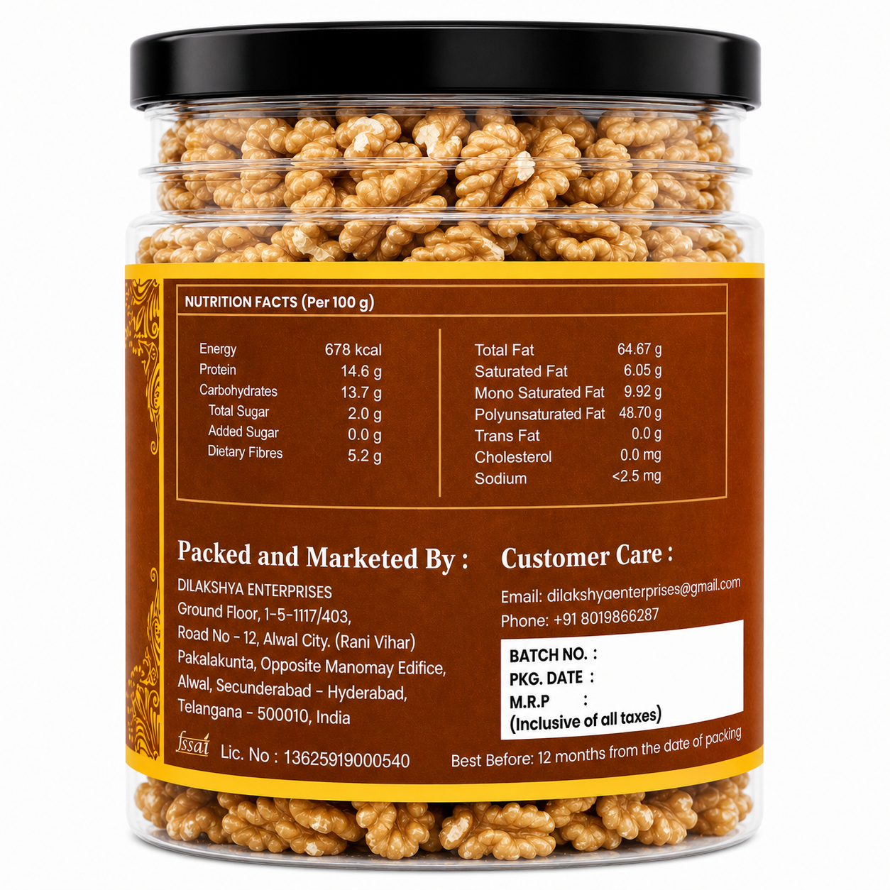 DILAKSHYA Walnuts 250g